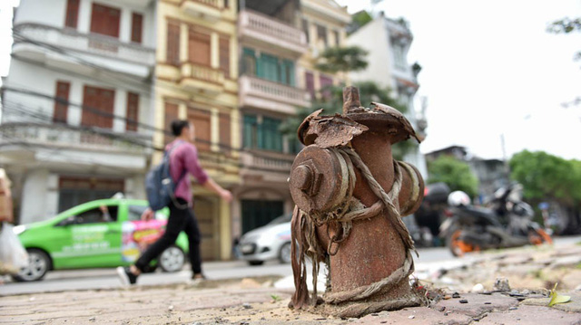 H&agrave;ng loạt trụ nước cứu hỏa 